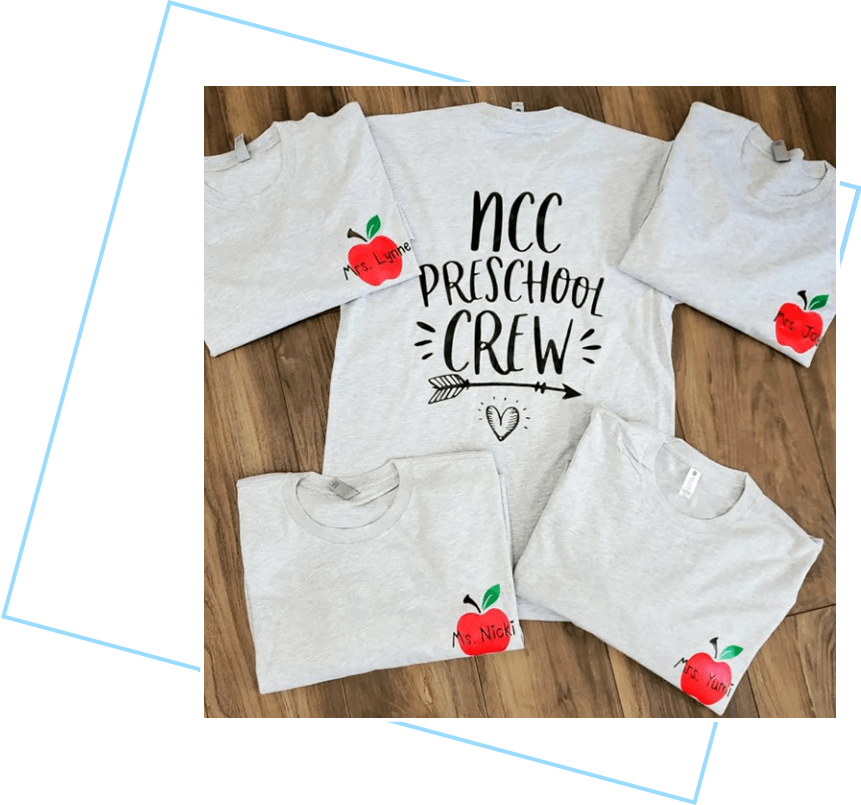 NCC Preschool Crew custom creation
