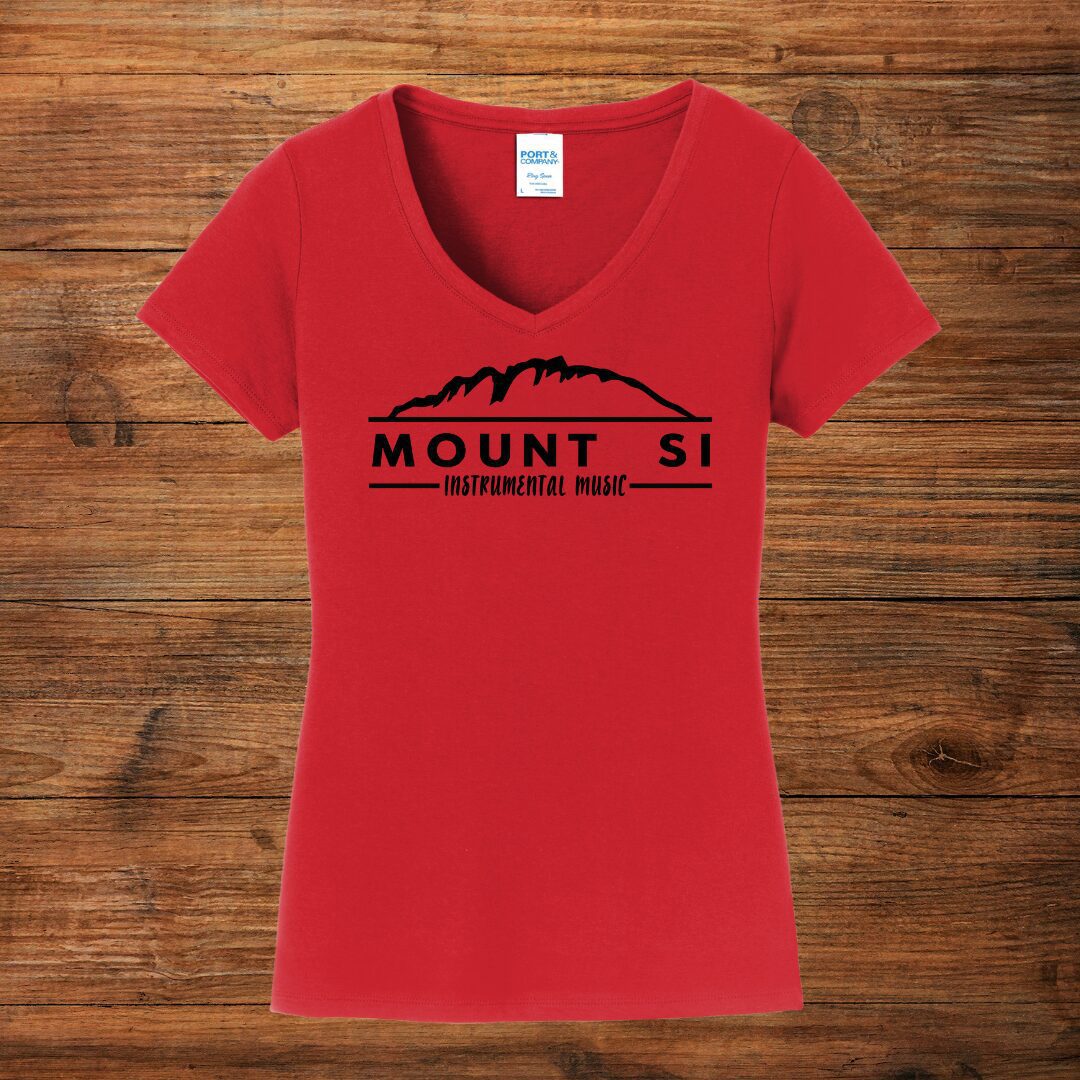 Instrumental - Ladies V Neck Shirt - Image 2