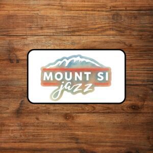 Jazz Band - Water Bottle Sticker
