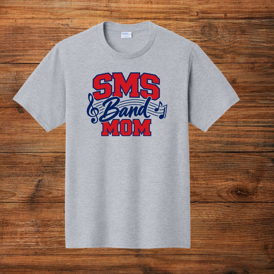 SMS Band Mom - Short Sleeve Tee - Image 2